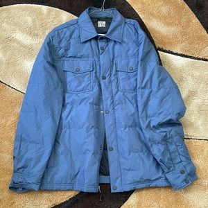 Blue Stylish Rain Coat
